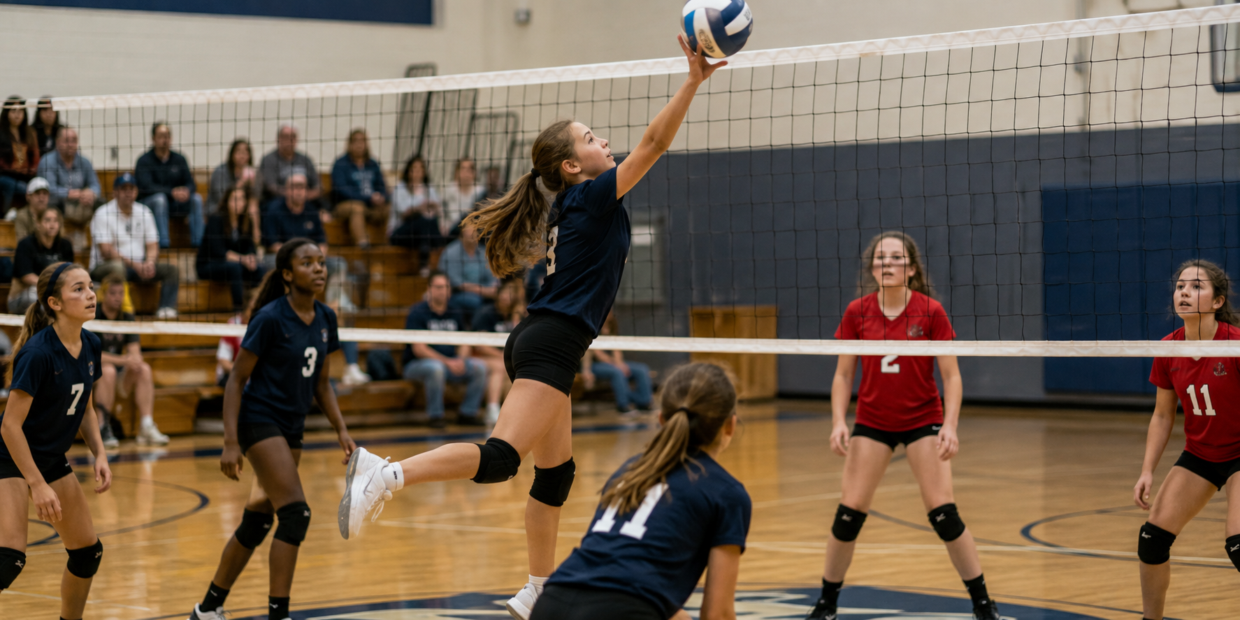 Youth volleyball in Jefferson County.