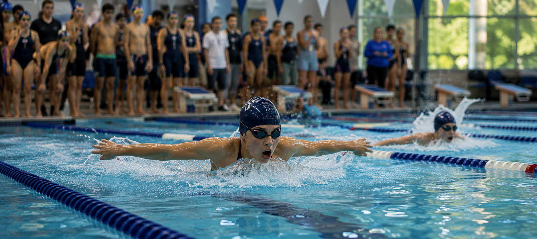 Youth swimming in Jefferson County.