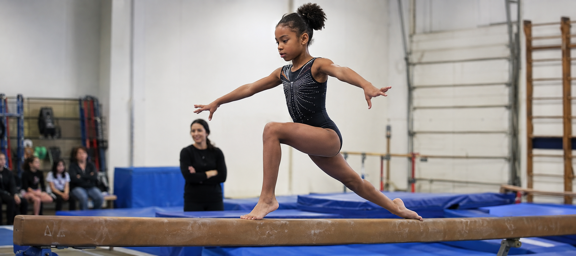 Youth gymnastics in Jefferson County.